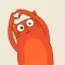 Red Cat Animated Stickers