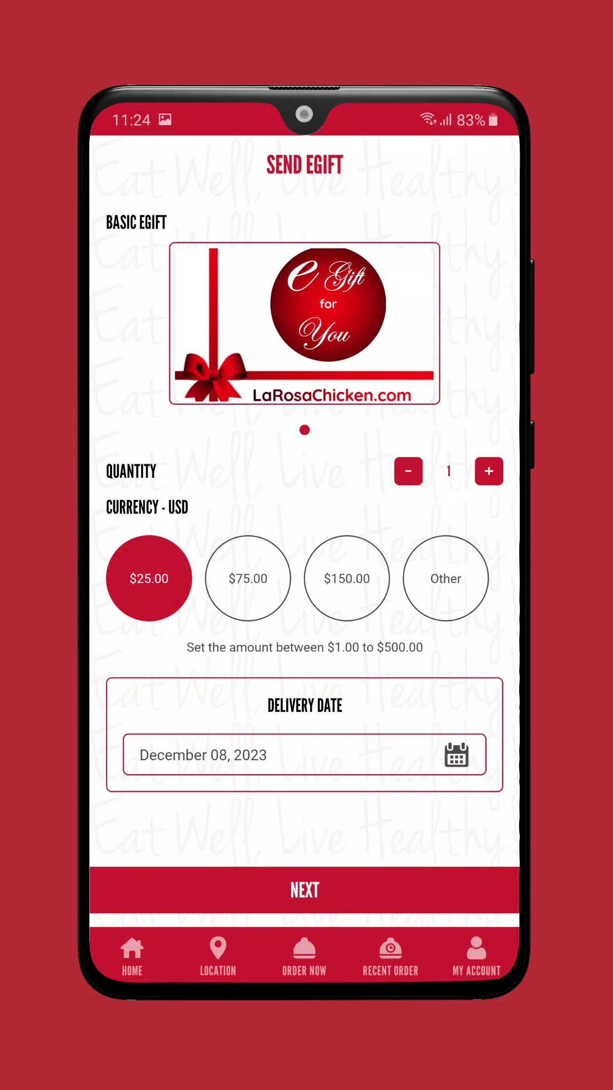 La Rosa Rewards Screenshots