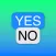 Yes No Reverse Sticker Maker