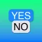 Yes No Reverse Sticker Maker