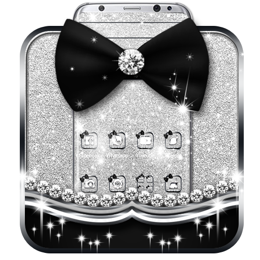 Shiny Black Bow Theme