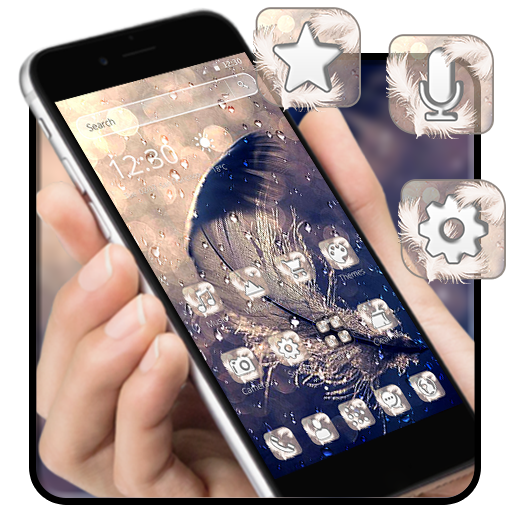 Water Drop Feather Theme