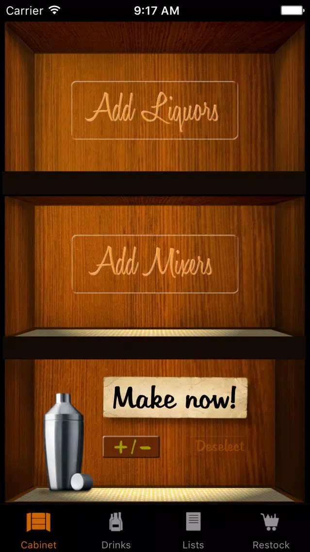 Liquor Cabinet - Cocktails & Drinks Screenshots
