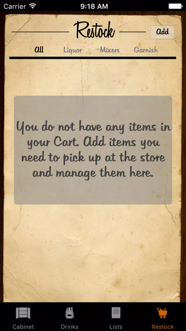 Liquor Cabinet - Cocktails & Drinks Screenshots