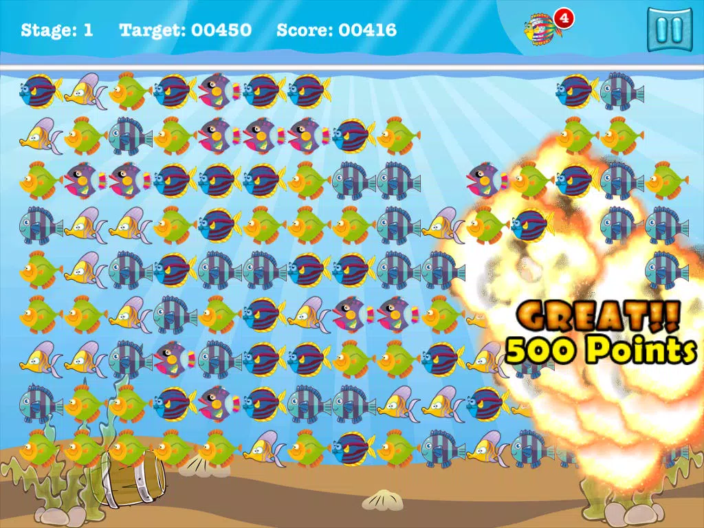 A Fishy Farm Frenzy FREE! - Tanked Aquarium Fish Match Mania iPad Screenshots