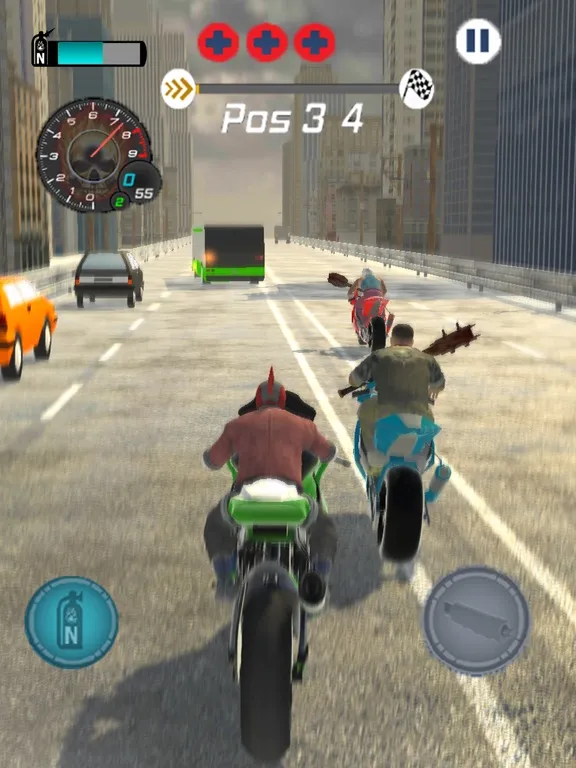 Moto Survival Racing 2019 iPad  Screenshots