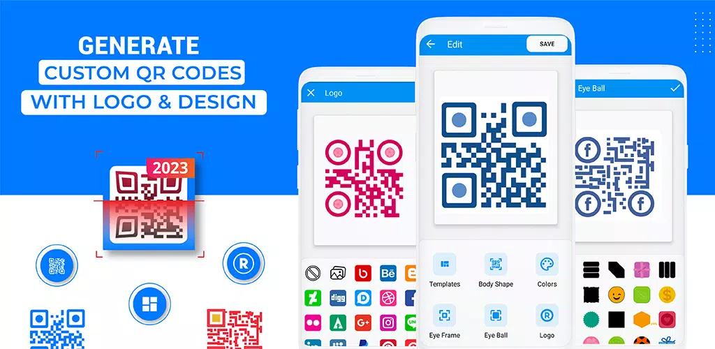 QR Code Generator & QR Scanner Screenshots