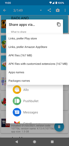 App Manager Screenshots