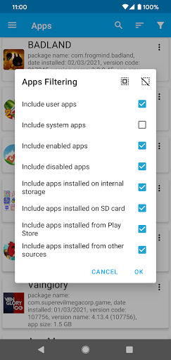 App Manager Screenshots