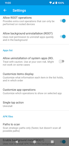 App Manager Screenshots