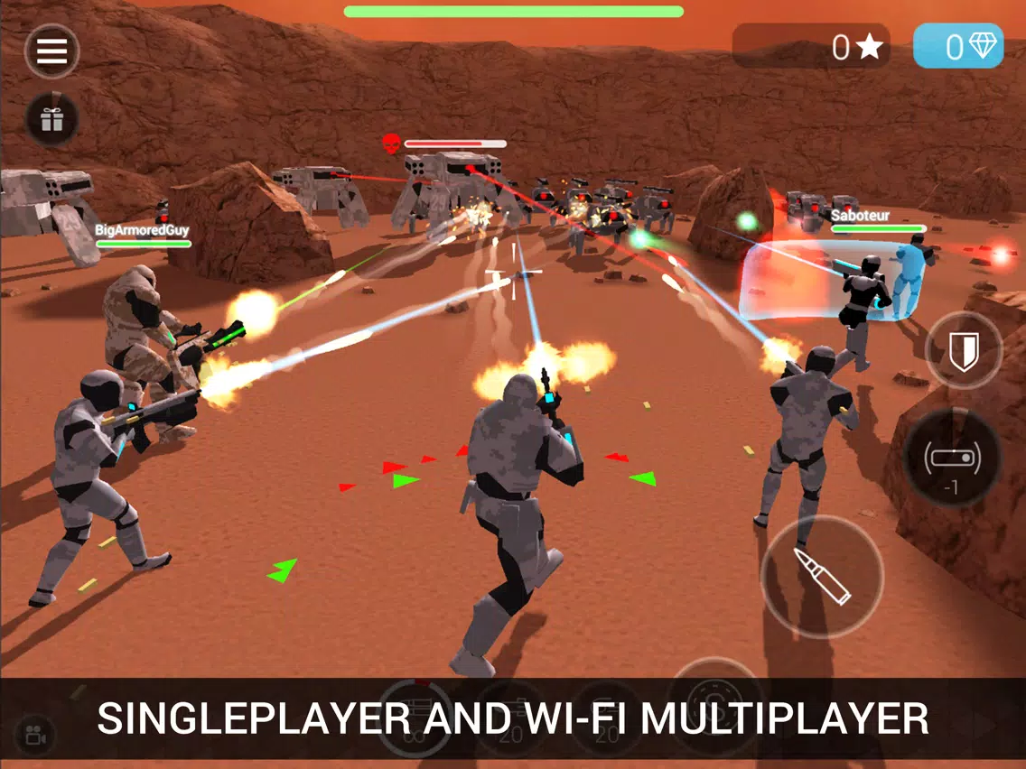 CyberSphere: Sci-Fi Shooter iPad  Screenshots
