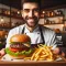 Burger Cafe Station Sim Games