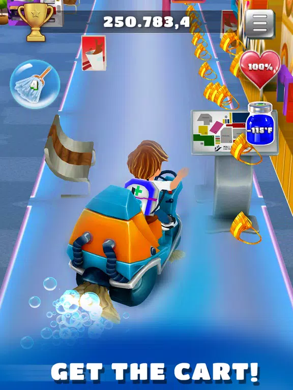 Tangkapan skrin Frosty Rush: Endless Runner iPad 