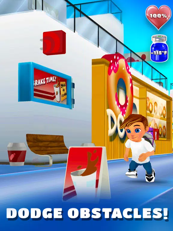 Tangkapan skrin Frosty Rush: Endless Runner iPad 