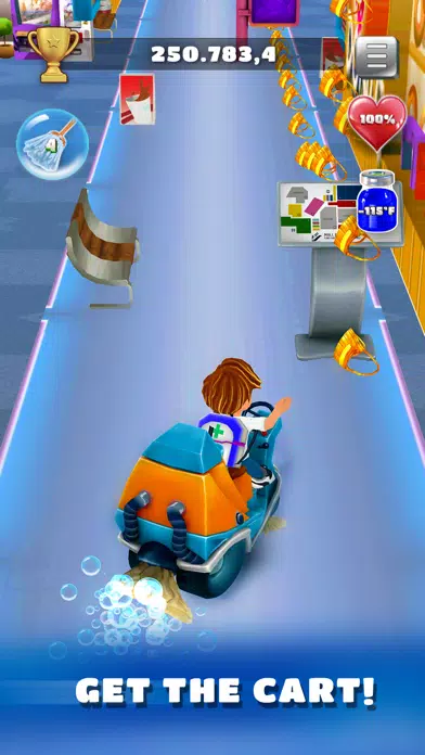 Tangkapan skrin Frosty Rush: Endless Runner