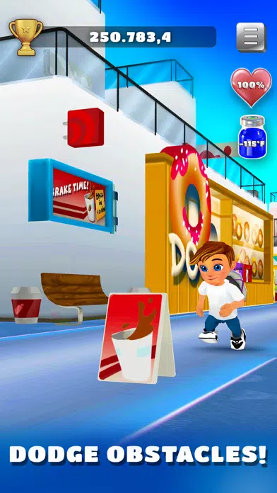 Tangkapan skrin Frosty Rush: Endless Runner