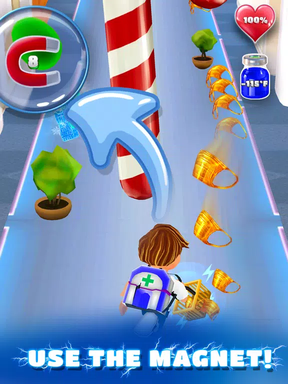 Tangkapan skrin Frosty Rush: Endless Runner