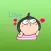 Amara The Cute Little Girl Stickers