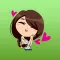 Aura The Cute Student Stickers