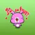 Bambi the happiest rabbit stickers