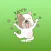 Opie The Cute Bulldog Sticker