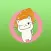 Wiggles the little cat in Corone stickers