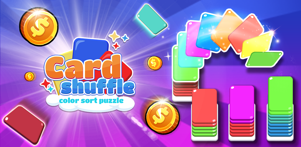 Card Shuffle Color Sort Puzzle Screenshots