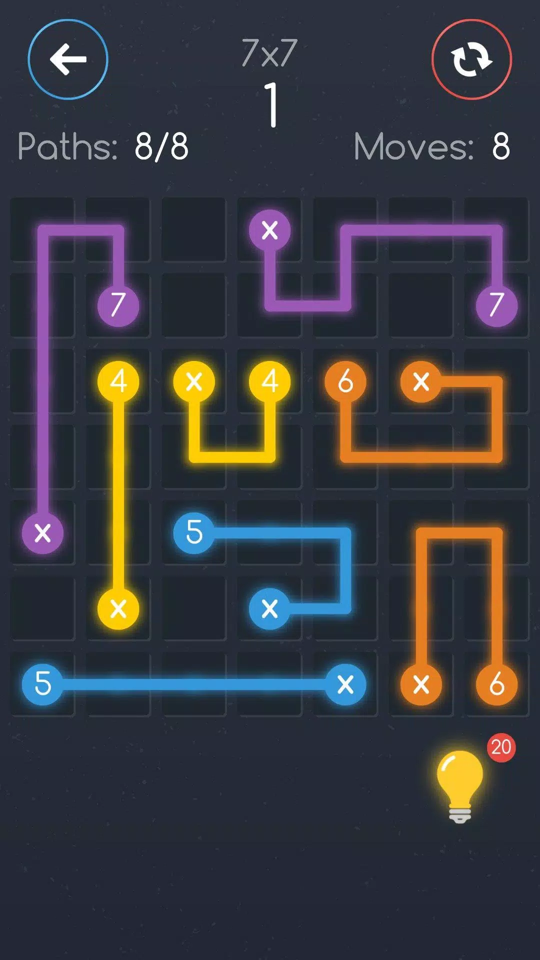 Number link. Connect the dots Screenshots