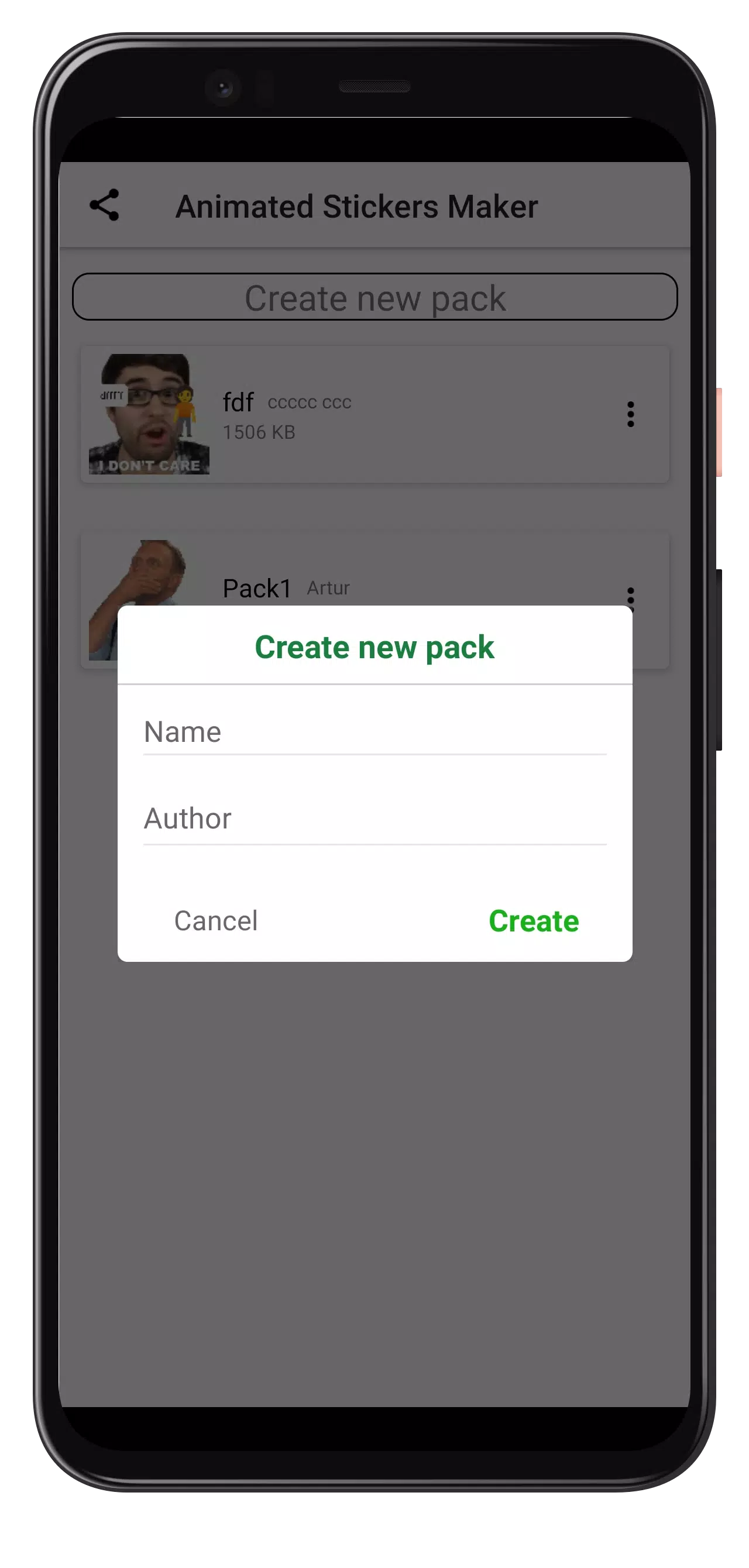 Animated Sticker Maker for WA Screenshots