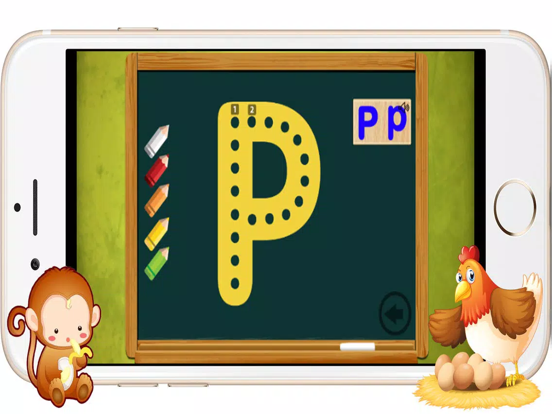 ABC Dotted Alphabet Writing for Kids and Toddlers iPad Screenshots