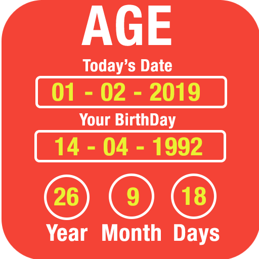 Age Calculator by Date of Birt Screenshots