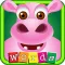 English With Purple Hippo