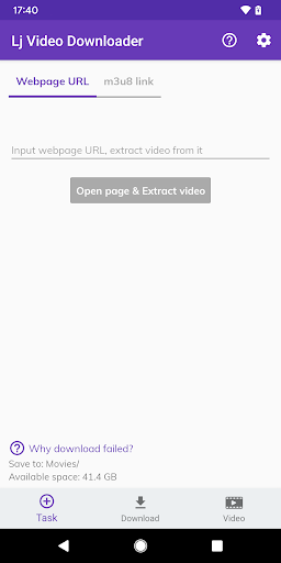 Lj Video Downloader (m3u8,mp4) Screenshots