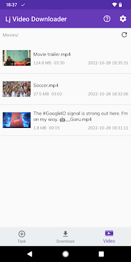 Lj Video Downloader (m3u8,mp4) Screenshots