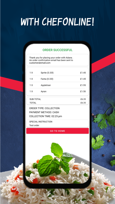 ChefOnline - Online Takeaways Screenshots