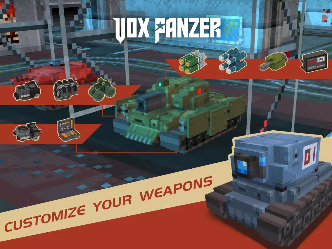 Vox Panzer iPad  Screenshots