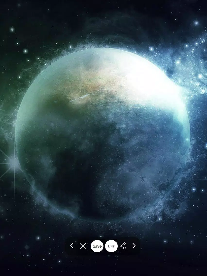 ภาพหน้าจอของ Wallpapers for Space & Galaxy Backgrounds Free iPad