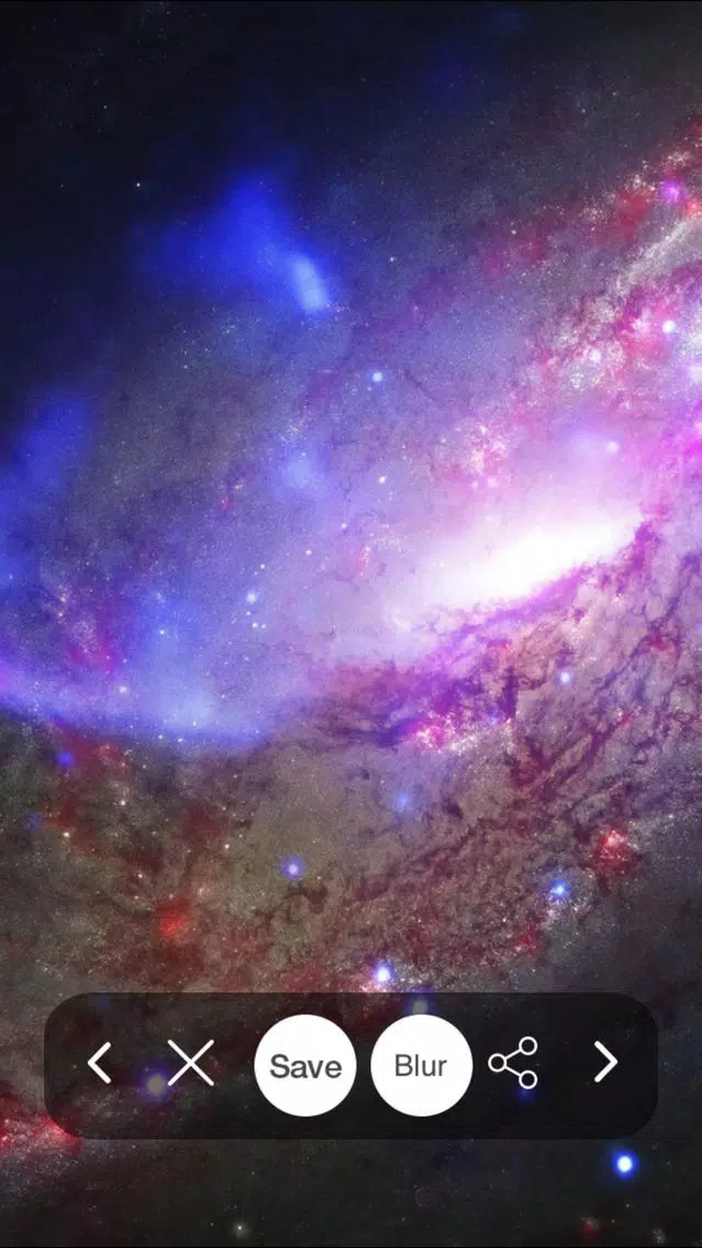 ภาพหน้าจอของ Wallpapers for Space & Galaxy Backgrounds Free