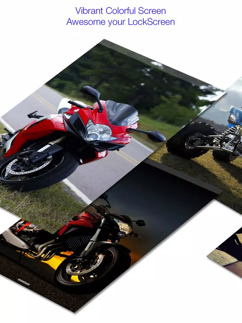 ภาพหน้าจอของ Amazing Sport Bike Backgrounds iPad