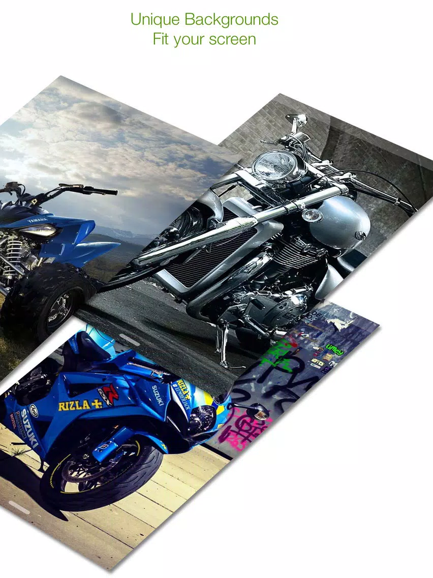 ภาพหน้าจอของ Amazing Sport Bike Backgrounds iPad