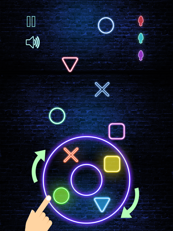 Zrzuty ekranu Turn Console Neon iPad 