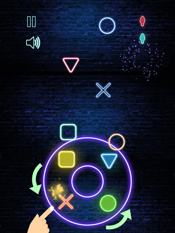 Zrzuty ekranu Turn Console Neon iPad 