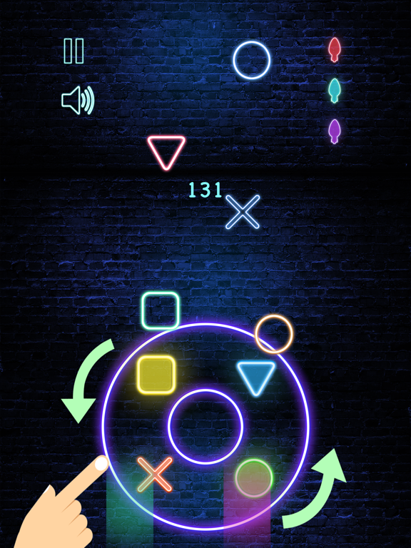 Zrzuty ekranu Turn Console Neon iPad 