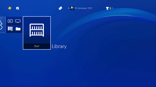 PS4 Simulator Screenshots