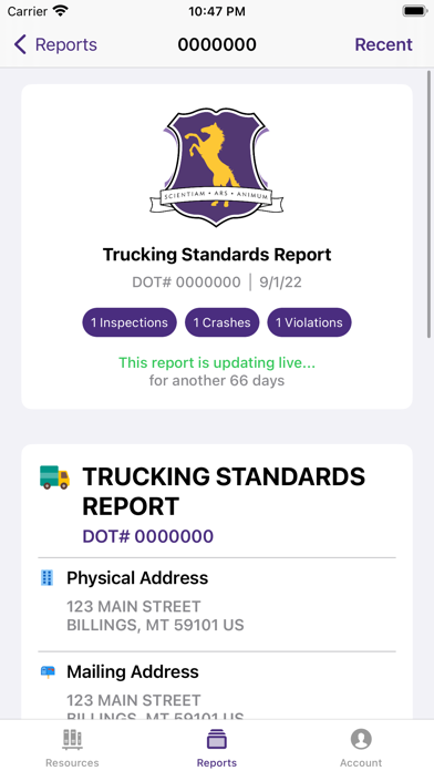 Trucking Standards Online Screenshots