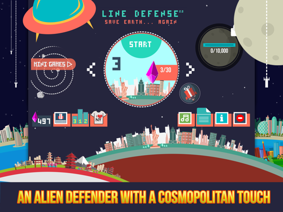 Line Defense iPad  Screenshots