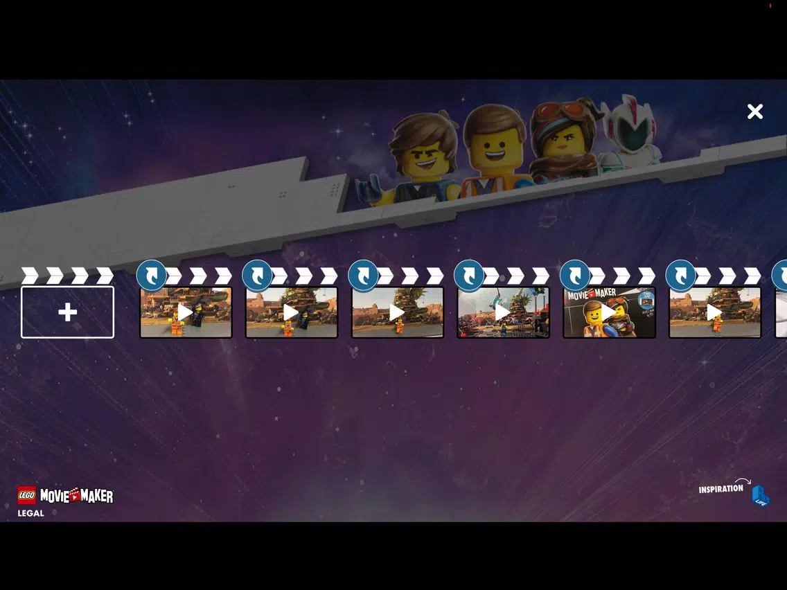 THE LEGO® MOVIE 2™ Movie Maker iPad Screenshots