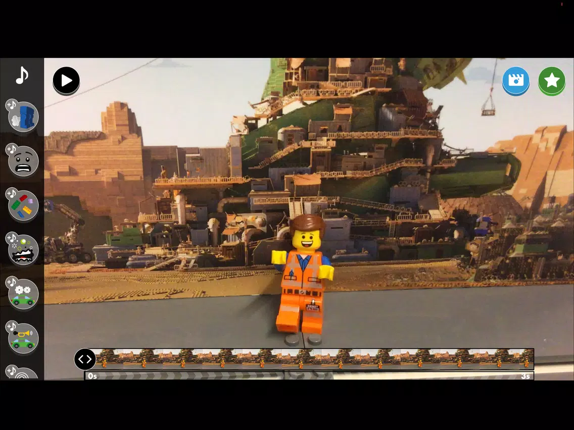 THE LEGO® MOVIE 2™ Movie Maker iPad Screenshots