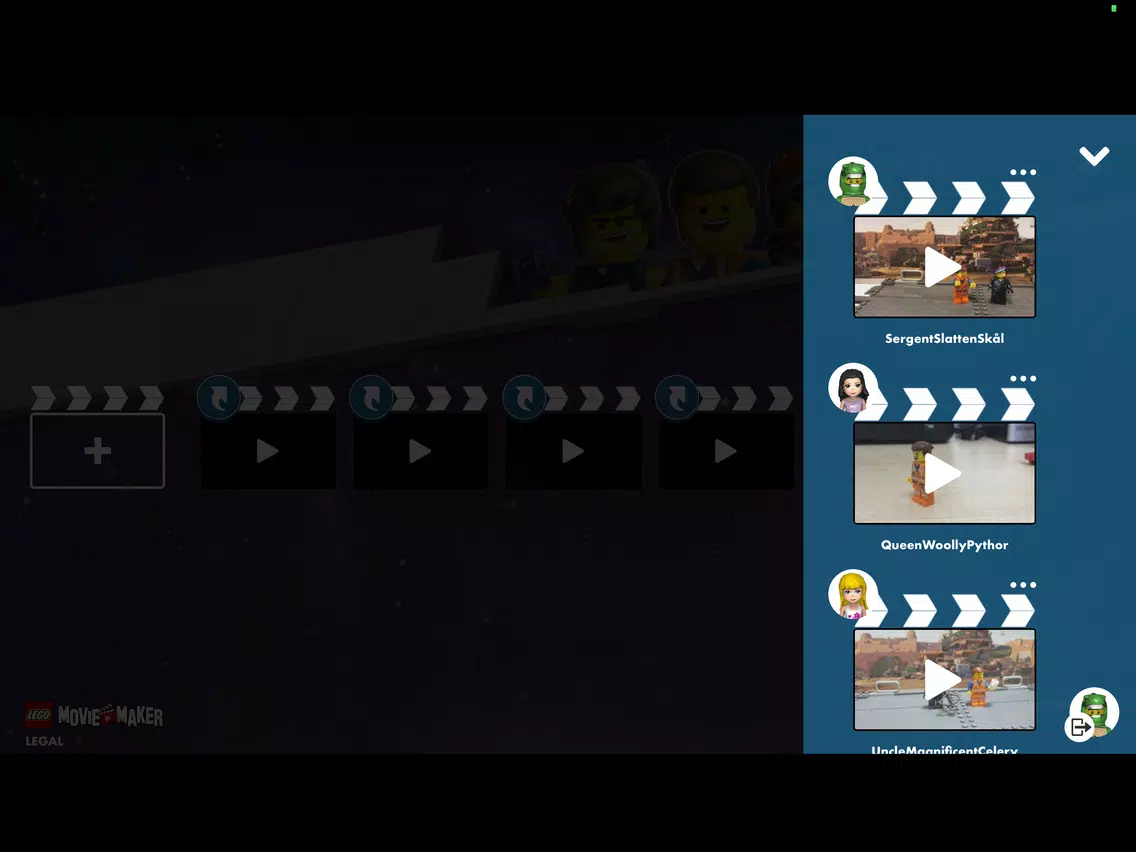 THE LEGO® MOVIE 2™ Movie Maker iPad Screenshots