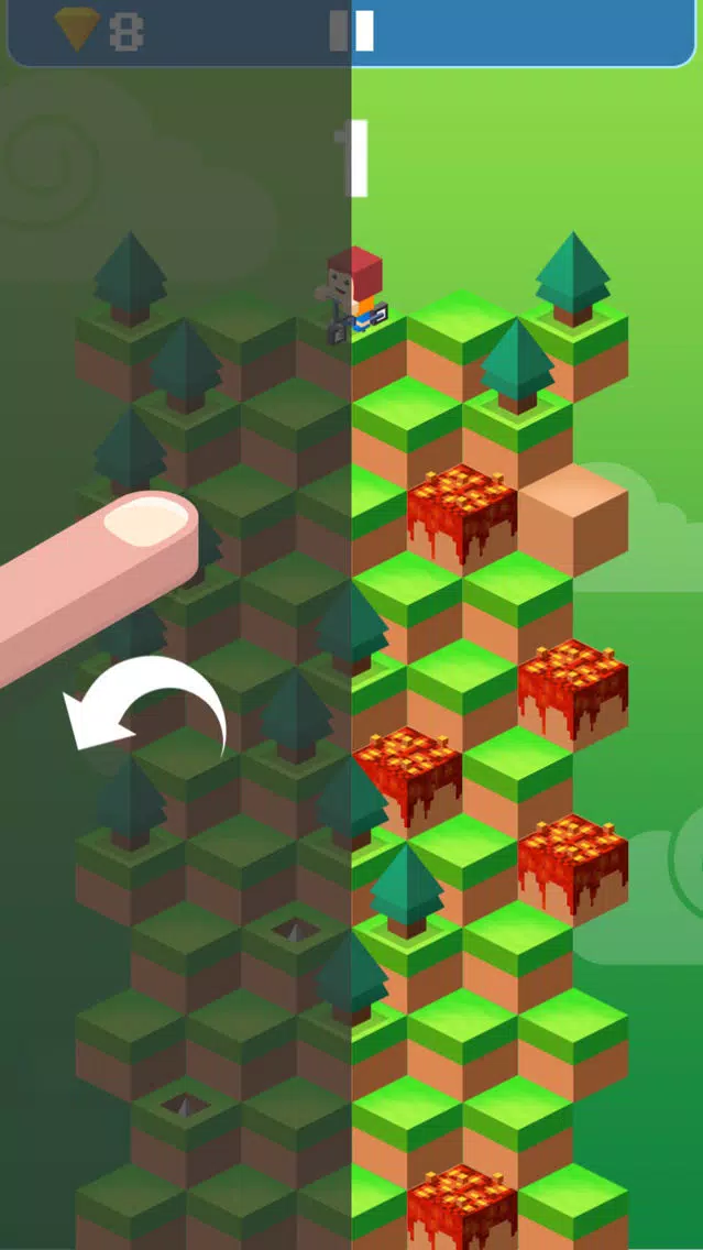 Super Mari Jump - MMX Hill Down Challenge Screenshots